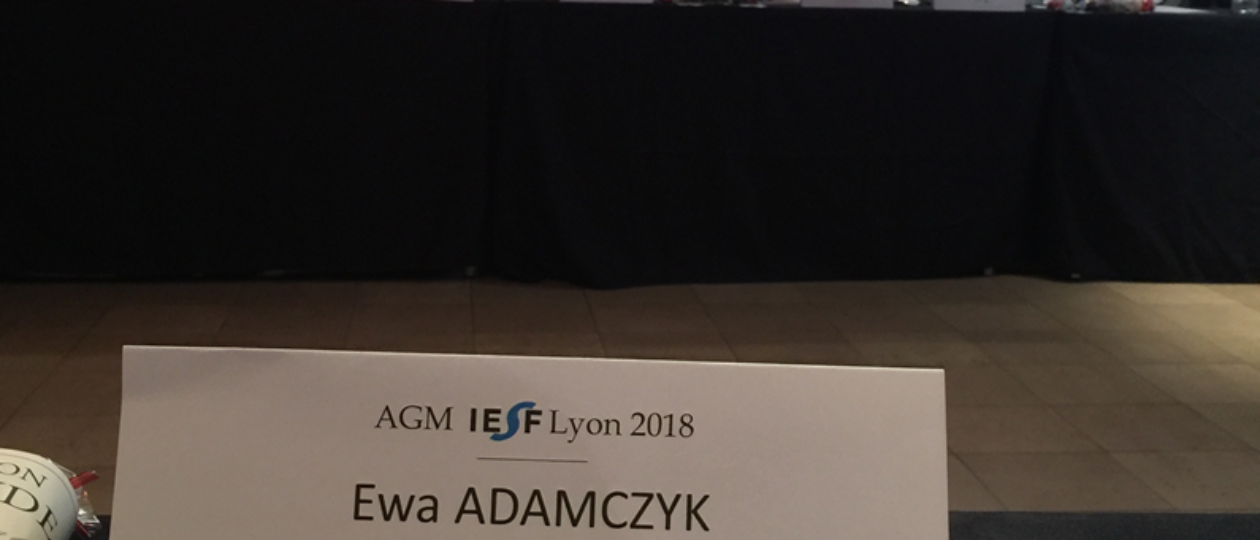 Globalna Konferencja IESF wrzesień 2018 Francja/Lyon