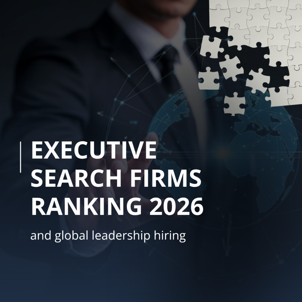 Graphic for executive search firms ranking 2026 and choosing an IESF partner in Poland