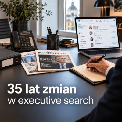 Od książki telefonicznej do AI. Jak zmienił się executive search?
